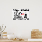 Poster Les vrais héros ne portent pas de caps ! (Cuisine)