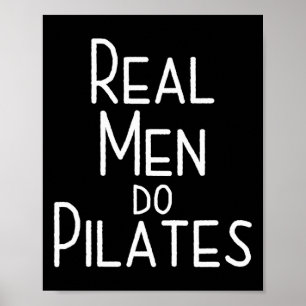 Poster Les vrais hommes font du Pilates