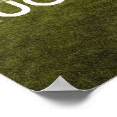 POSTER LES VRAIS HOMMES JOUENT AU RUGBY (Coin)