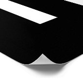 Poster Les vrais nombres sont Trill (Coin)