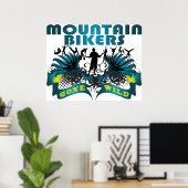 Poster Les VTT devenus sauvages (Bureau à domicile)