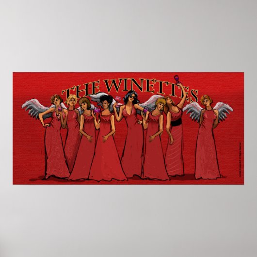 Poster Les Winettes, par Andrea Boff (Devant)