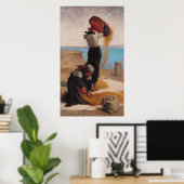 Poster Les Winnowers, 1869 (Bureau à domicile)