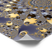 Poster Les yeux dans le ciel - Fractal (Coin)