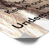 Poster Les yeux de la sagesse (Coin)