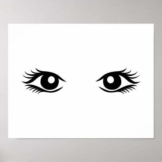 Poster Les yeux des femmes (Devant)
