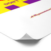 POSTER LES YEUX DU PORTE-PAROLE (Coin)