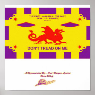 POSTER LES YEUX DU PORTE-PAROLE