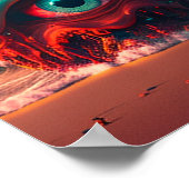 Poster Les yeux sanglants (Coin)