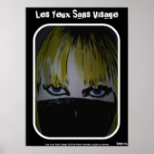 Poster 'Les Yeux Sans Visage' (Devant)