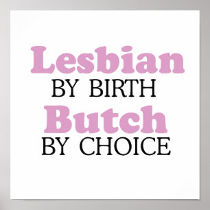 Poster Lesbienne par naissance Bouton par choix .png