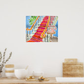Poster L'Escalier (Cuisine)