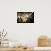 Poster L'escalier, construit 1719-44 (Cuisine)