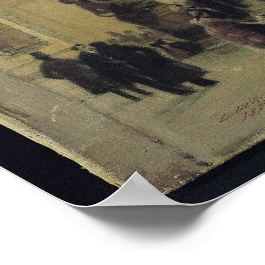 Poster L'Escalier de l'Opéra, 1877 (Coin)