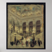 Poster L'Escalier de l'Opéra, 1877 (Devant)