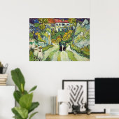 Poster L'escalier Vincent van Gogh à Auvers (Bureau à domicile)
