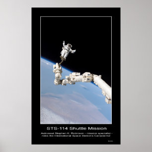 Poster L'espace de Stephen K. Robinson International