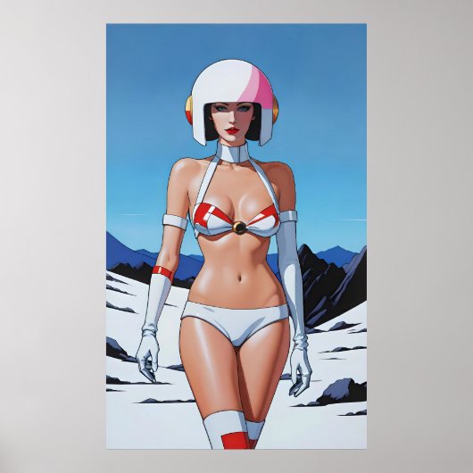 Poster L'espace est le lieu - Ken Gage Art (Devant)