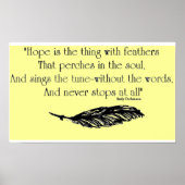 Poster l'espoir est... (Devant)