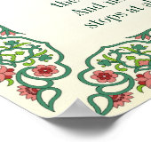 Poster L'ESPOIR est la chose avec les plumes qui perche (Coin)