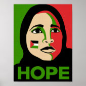Poster L'espoir pour la Palestine (Devant)