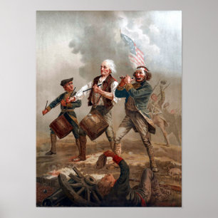 Poster L'Esprit de 76 par Archibald MacNeal Willard