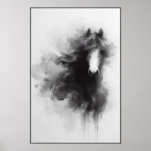 Poster L'esprit de l'Abstrait étalon fumé (Devant)