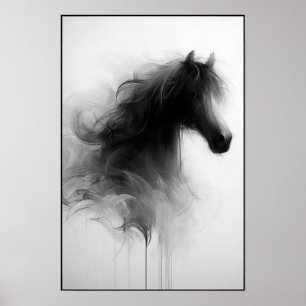 Poster L'esprit de l'Abstrait étalon fumé