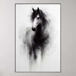 Poster L'esprit de l'Abstrait étalon fumé