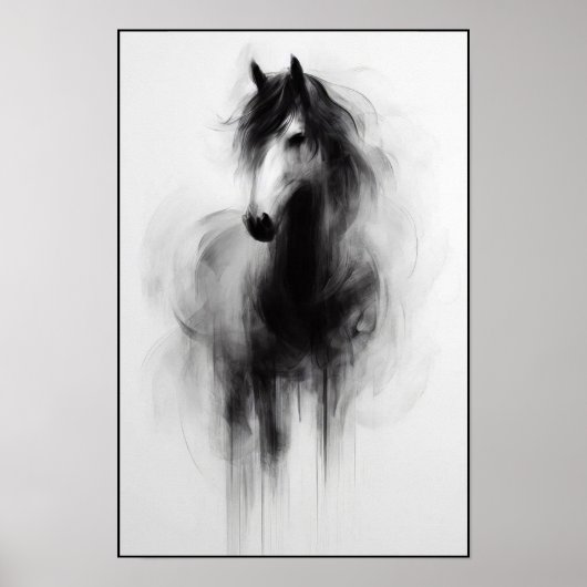Poster L'esprit de l'Abstrait étalon fumé (Devant)