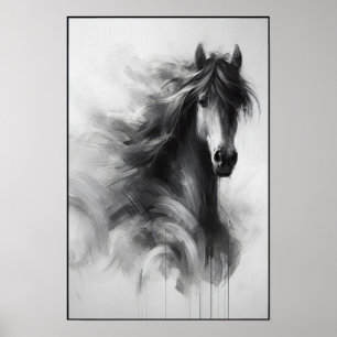 Poster L'esprit de l'Abstrait étalon fumé