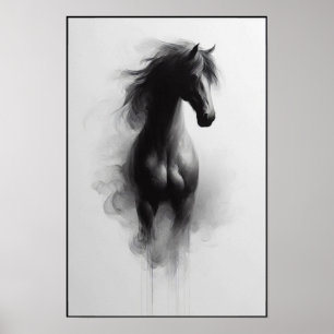 Poster L'esprit de l'Abstrait étalon fumé