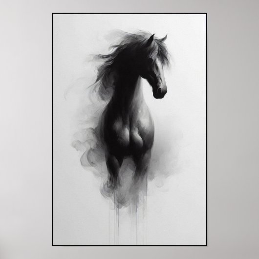 Poster L'esprit de l'Abstrait étalon fumé (Devant)