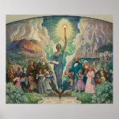 Poster L'Esprit de l'Éducation par Newell Convers Wyeth (Devant)