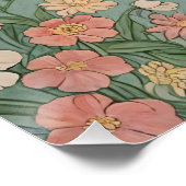 Poster L'Esprit Doux : Un Cerf Pastel (Coin)