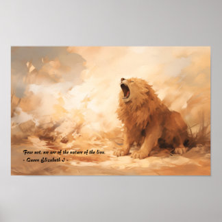 Poster L'Esprit du Lion