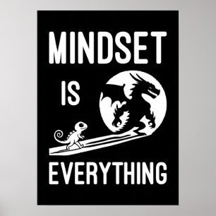 Poster L'Esprit Est Tout, Dragon - Succès Hustère