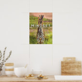 Poster L'Esprit Est Tout - Tiger Hustère Motivationnel (Cuisine)