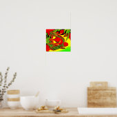 Poster L'esprit indien dort art (Cuisine)