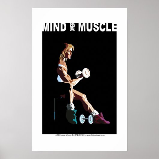 Poster L'esprit sur le muscle (Devant)