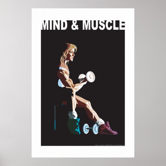 Poster L'esprit sur le muscle (Devant)