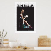 Poster L'esprit sur le muscle (Cuisine)