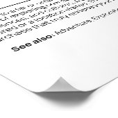 Poster L'essence du voyage (Coin)