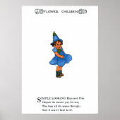 Poster Lessive aux yeux bleus (Devant)