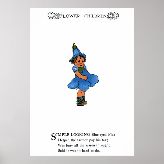 Poster Lessive aux yeux bleus (Devant)