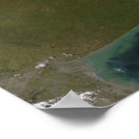 Poster L'estuaire du Rio de la Plata (Coin)