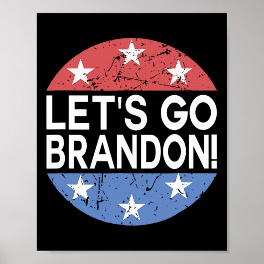 Poster Let#39 ; s Go Brandon (Devant)
