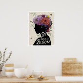 Poster "Let Equality Bloom" 18x24 (Cuisine)