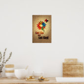 Poster Let Go and Let God (programme de rétablissement en (Cuisine)
