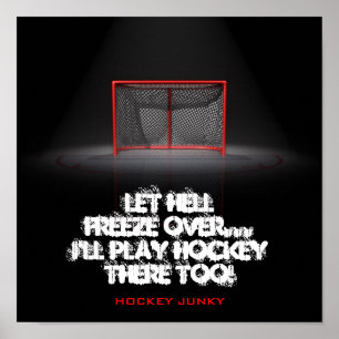 POSTER LET HELL FREEZE OVER